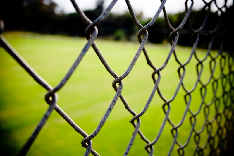 Finished Chain-Link Fence